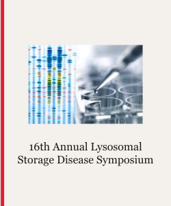 16th Annual Lysosomal Storage Disease Symposium Banner
